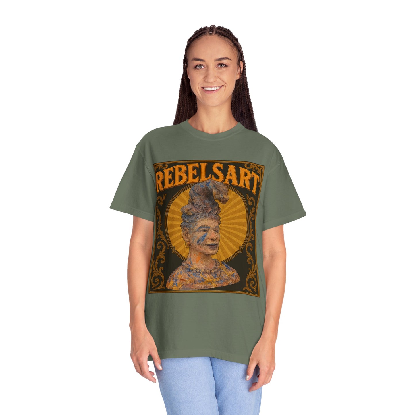 Rebel Art Unisex T-Shirt | Unique Graphic Tee for Creatives | Stylish Streetwear | Great for Gifts, Events, Festivals, and Everyday Wear