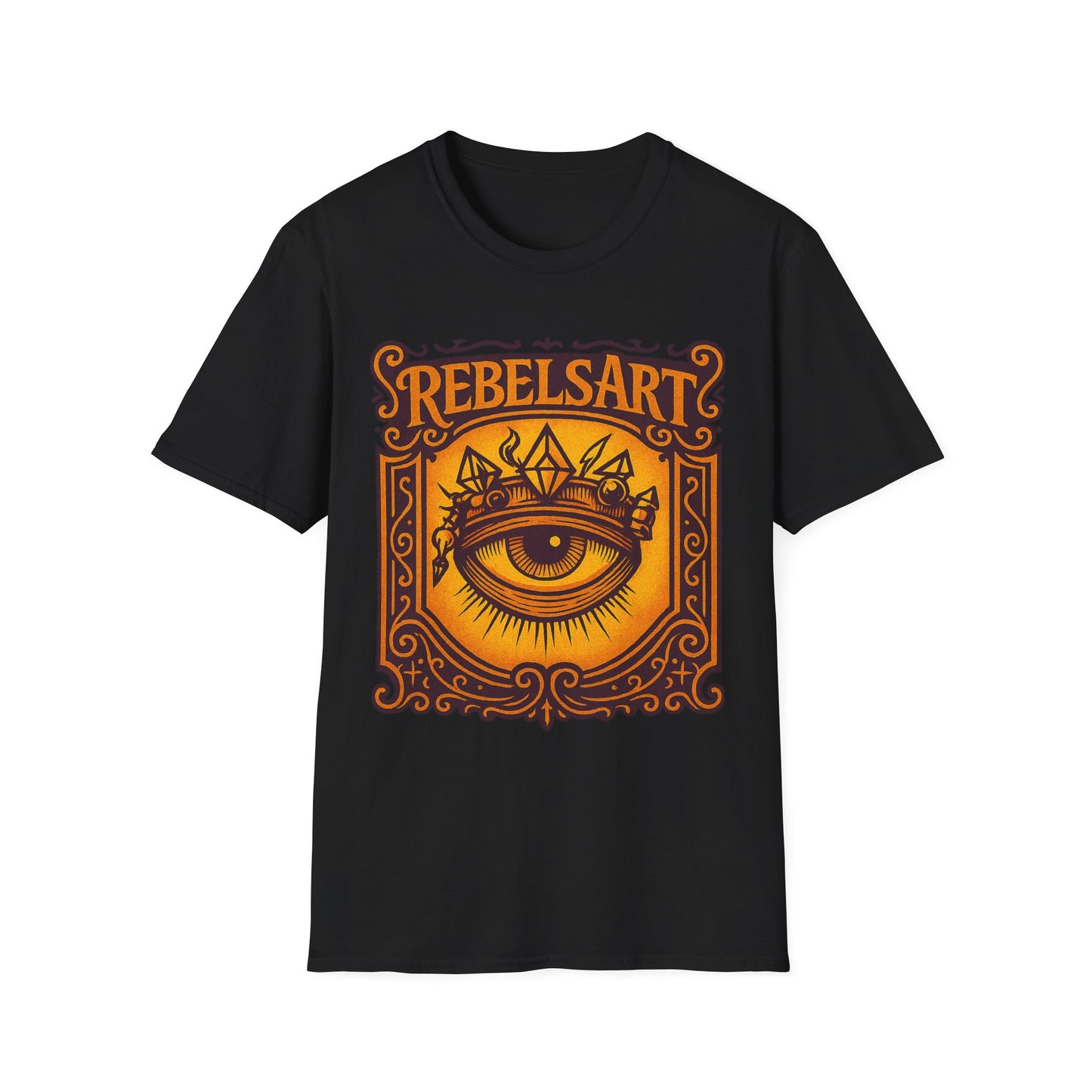 Rebels Art Unisex Softstyle T-Shirt, Boho Eye Design Tee, Unique Gift for Art Lovers, Casual Wear, Music Festival Shirt, Vintage Style [...]