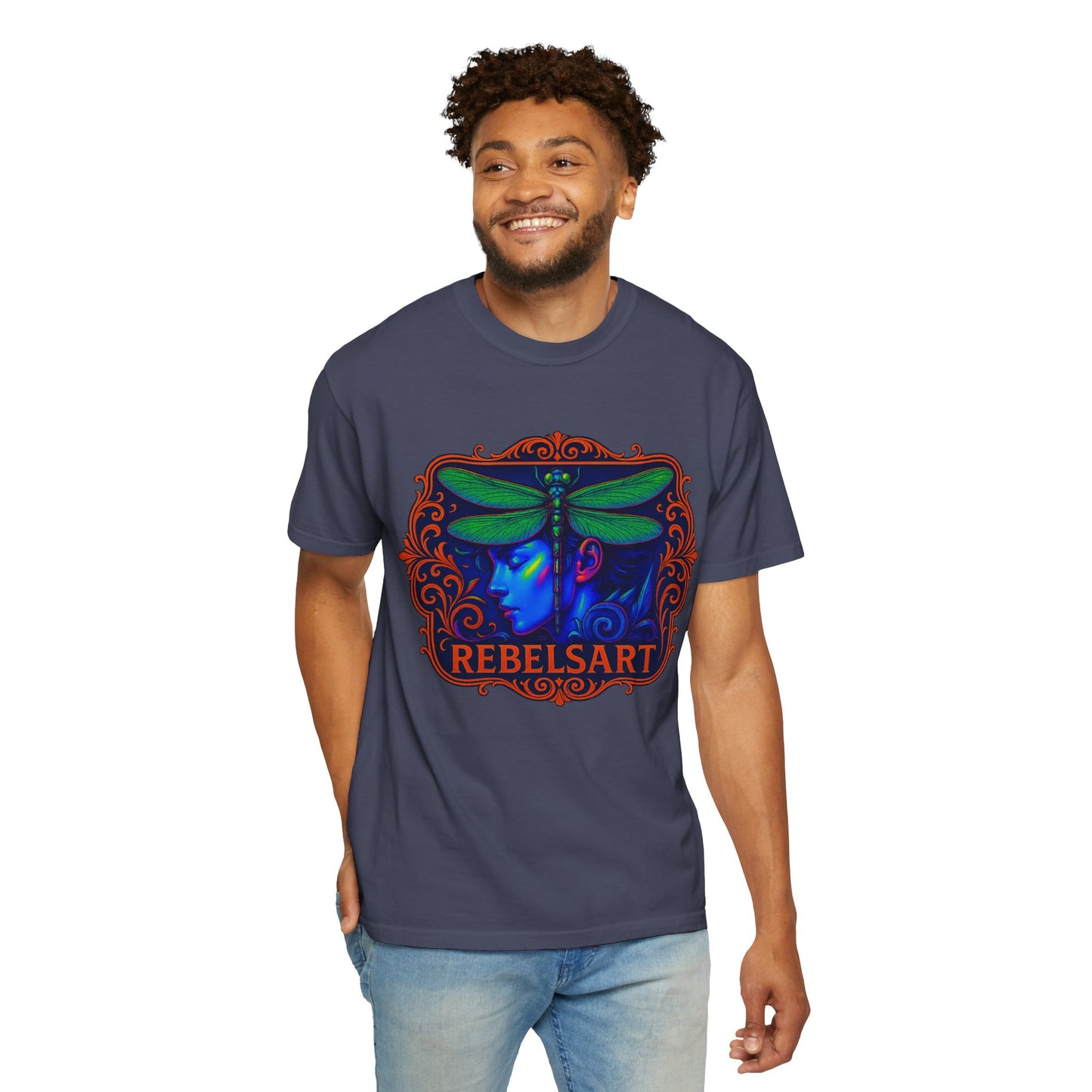 Rebel Art Unisex T-Shirt, Artistic Tee, Graphic Shirt, Unique Clothing, Gift for Art Lovers, Casual Wear