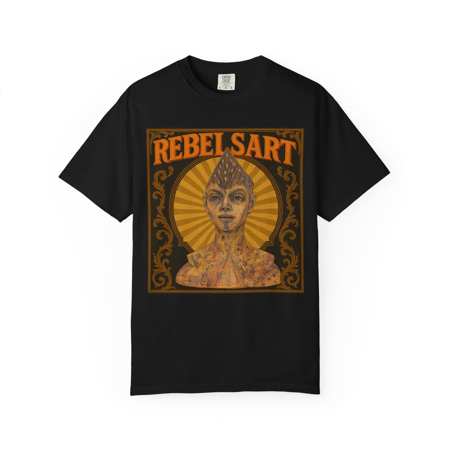 Rebel Art Unisex T-Shirt - Vintage Style Tee for Art Lovers, Festival Wear, Gift for Creatives, Graphic Shirt, Casual Wear