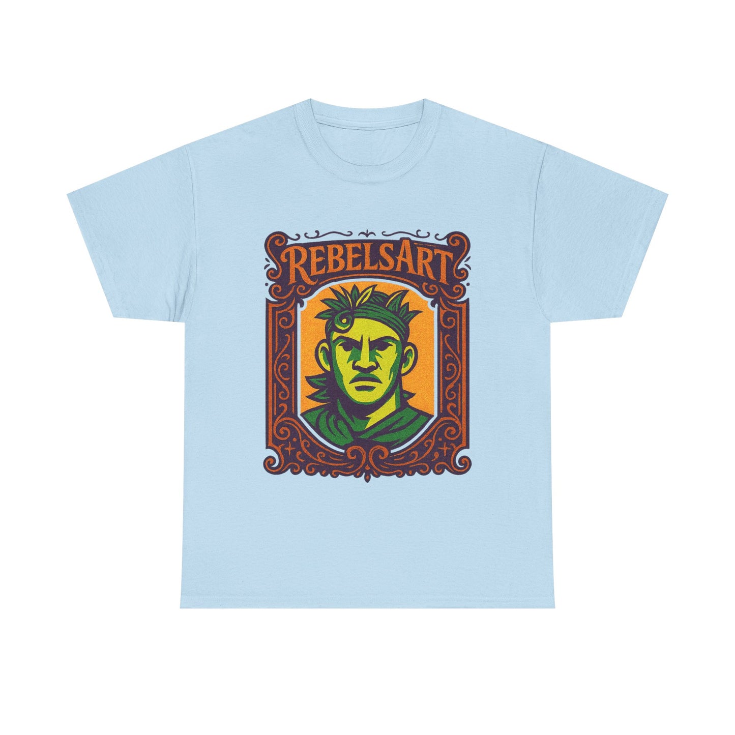 Rebels Art Unisex Heavy Cotton Tee - Vintage Graphic Shirt for Creative Souls, Casual Wear, Gifts, Festivals, Art Lovers