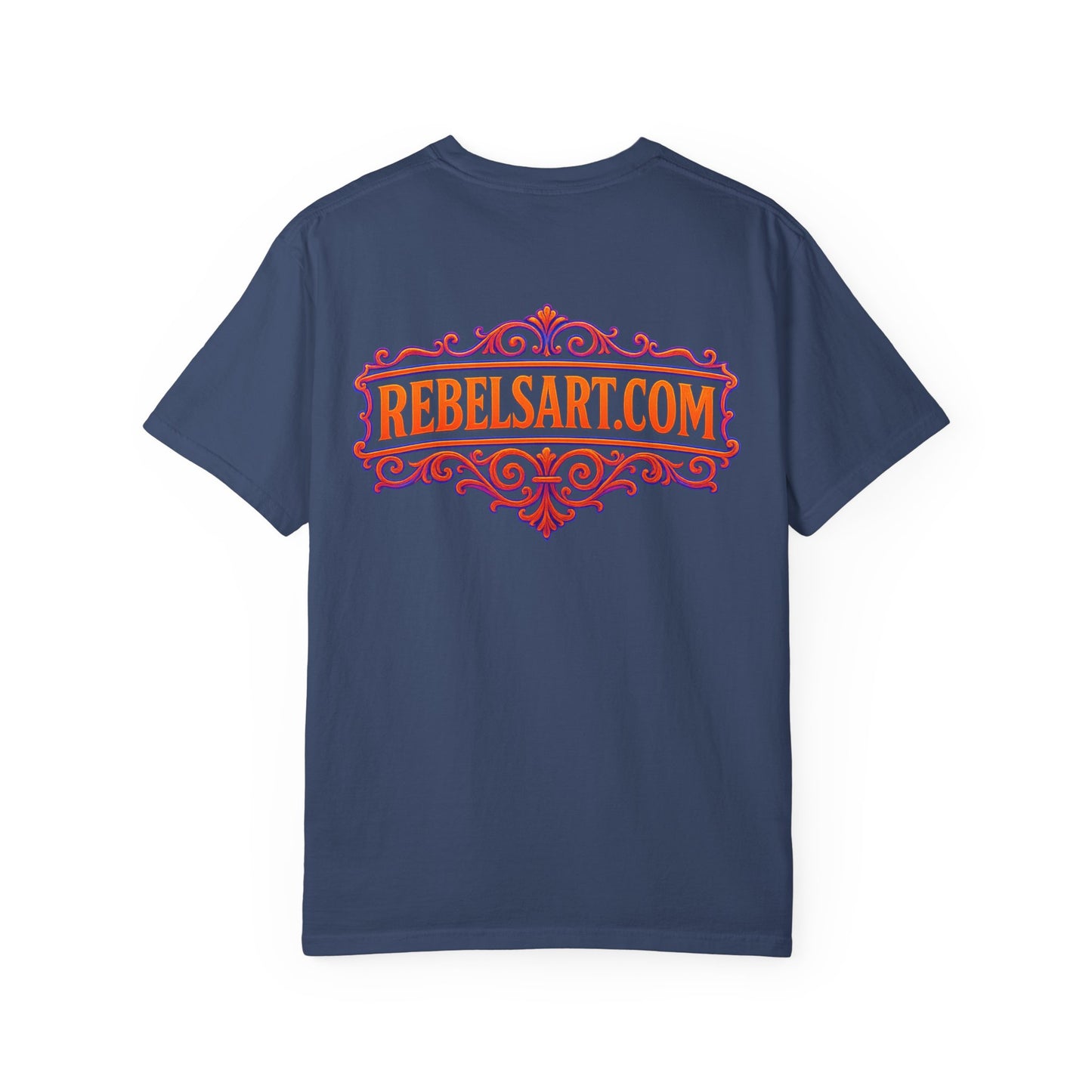 Colorful Graphic T-Shirt with Rebel Art Design, Unique Fashion Tee, Trendy Gift for Her, Casual Wear for Festivals, Online Merchandise