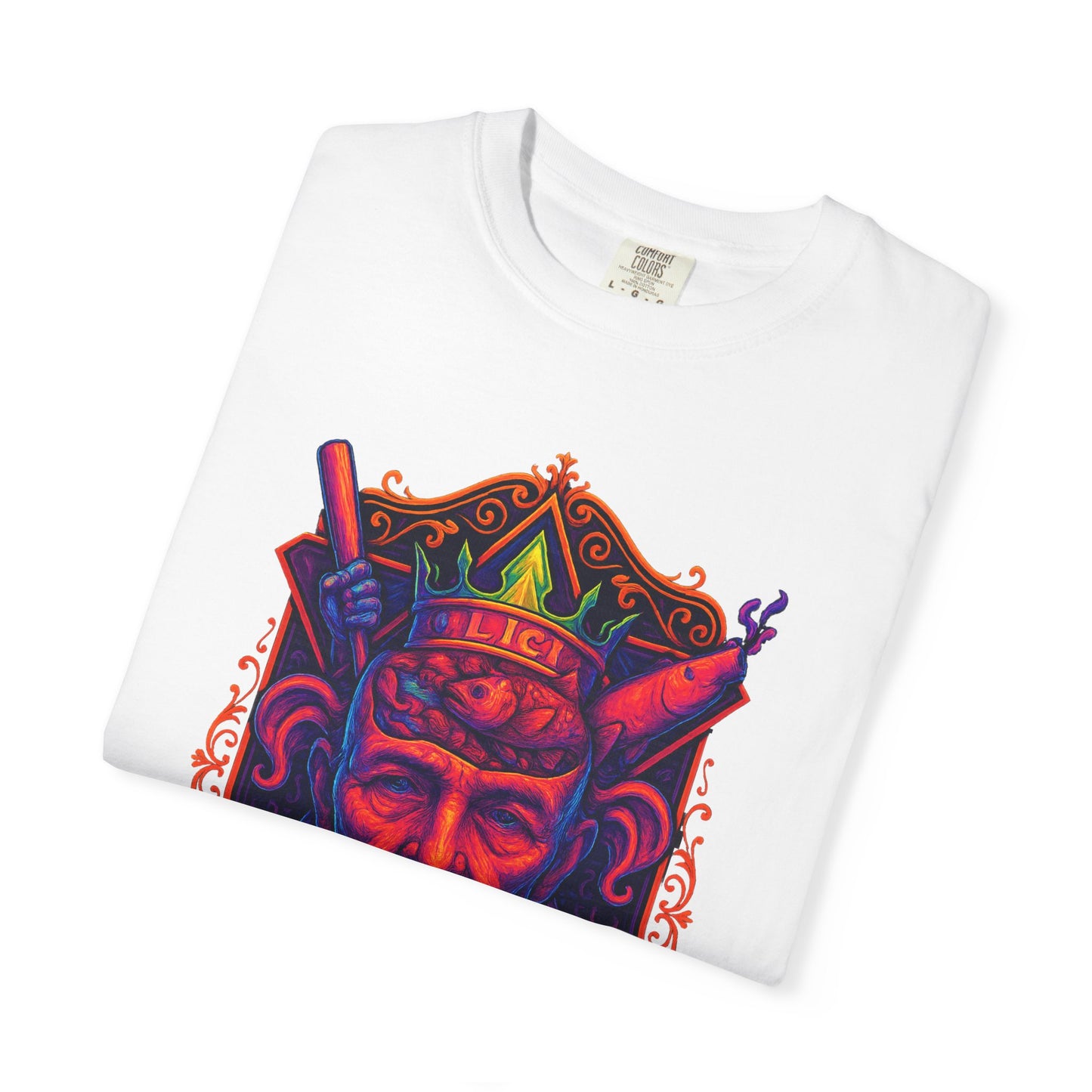 Rebelsart Colorful Graphic Tee - Unisex Garment-Dyed T-shirt