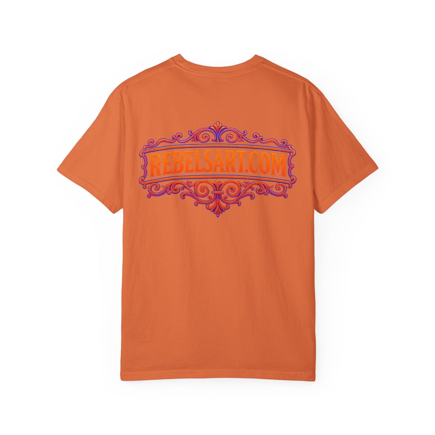 Rebelsart Colorful Graphic Tee - Unisex Garment-Dyed T-shirt