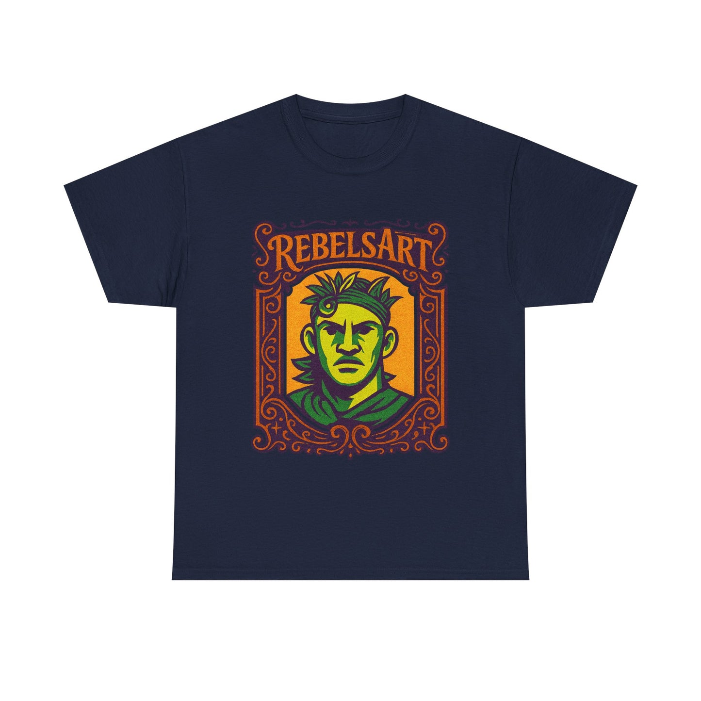 Rebels Art Unisex Heavy Cotton Tee - Vintage Graphic Shirt for Creative Souls, Casual Wear, Gifts, Festivals, Art Lovers