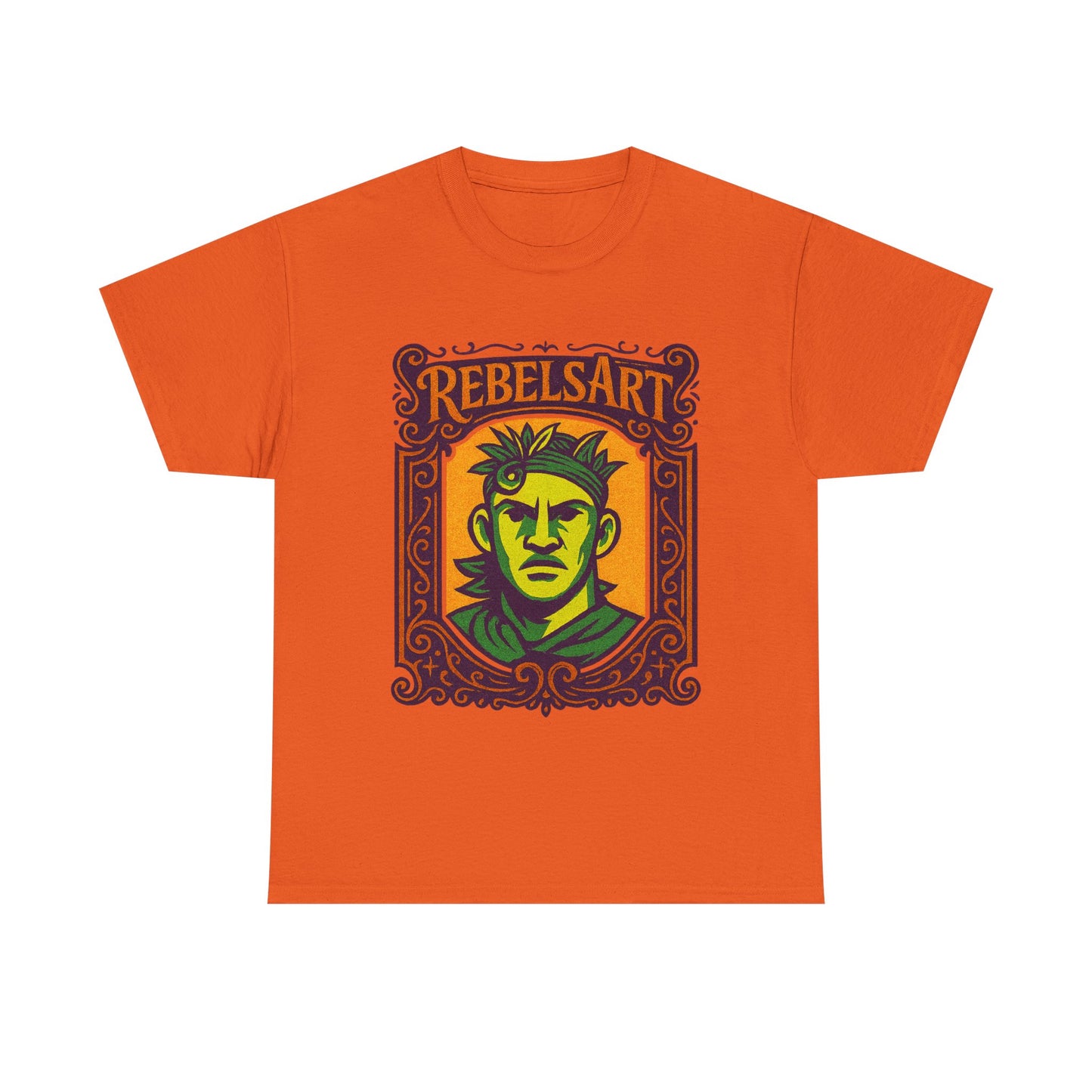 Rebels Art Unisex Heavy Cotton Tee - Vintage Graphic Shirt for Creative Souls, Casual Wear, Gifts, Festivals, Art Lovers