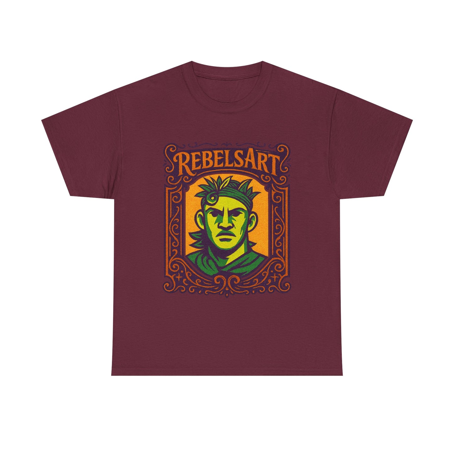 Rebels Art Unisex Heavy Cotton Tee - Vintage Graphic Shirt for Creative Souls, Casual Wear, Gifts, Festivals, Art Lovers
