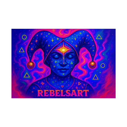 Mystical Artwork Rolled Posters, Decorative Wall Art, Unique Home Decor, Bohemian Vibes, Gift for Art Lovers