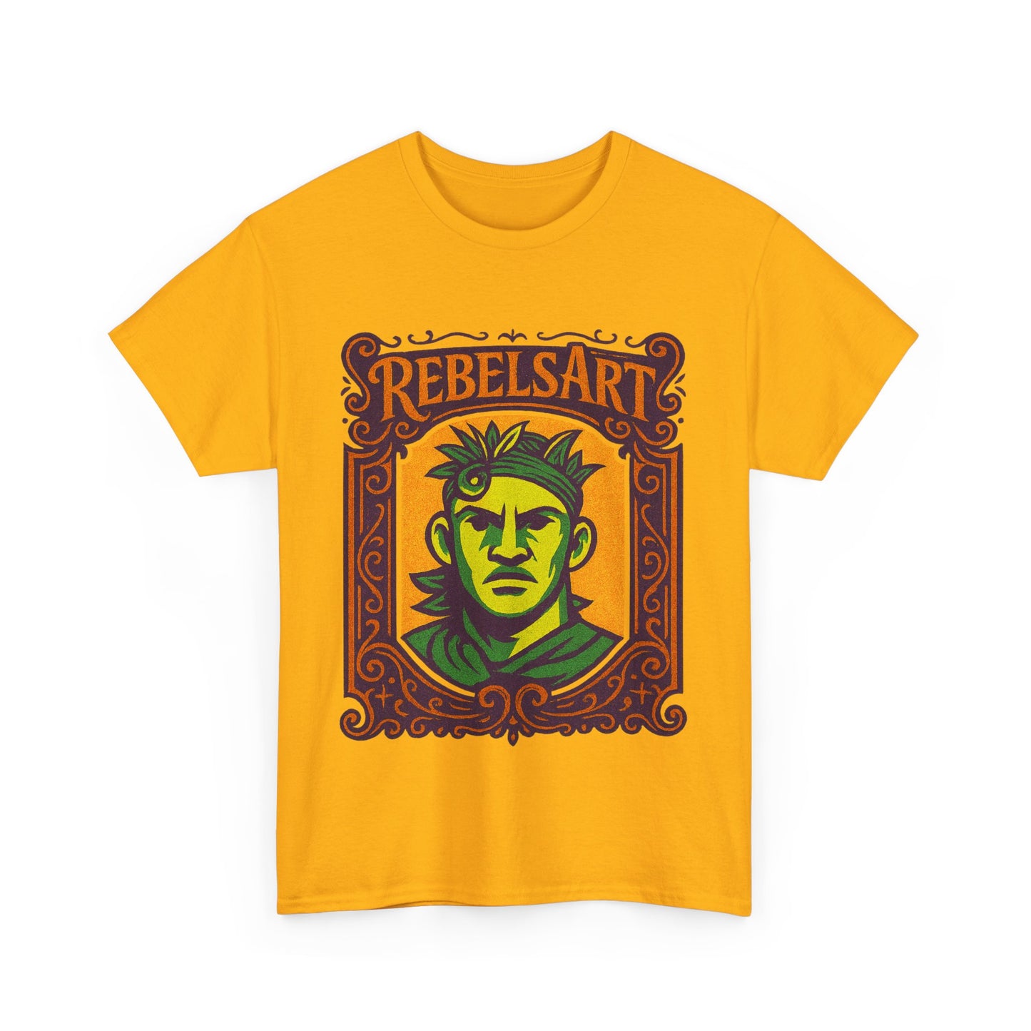 Rebels Art Unisex Heavy Cotton Tee - Vintage Graphic Shirt for Creative Souls, Casual Wear, Gifts, Festivals, Art Lovers
