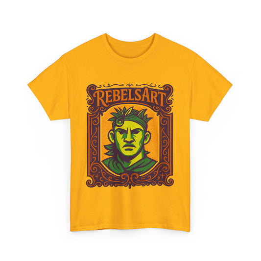 Rebels Art Unisex Heavy Cotton Tee - Vintage Graphic Shirt for Creative Souls, Casual Wear, Gifts, Festivals, Art Lovers