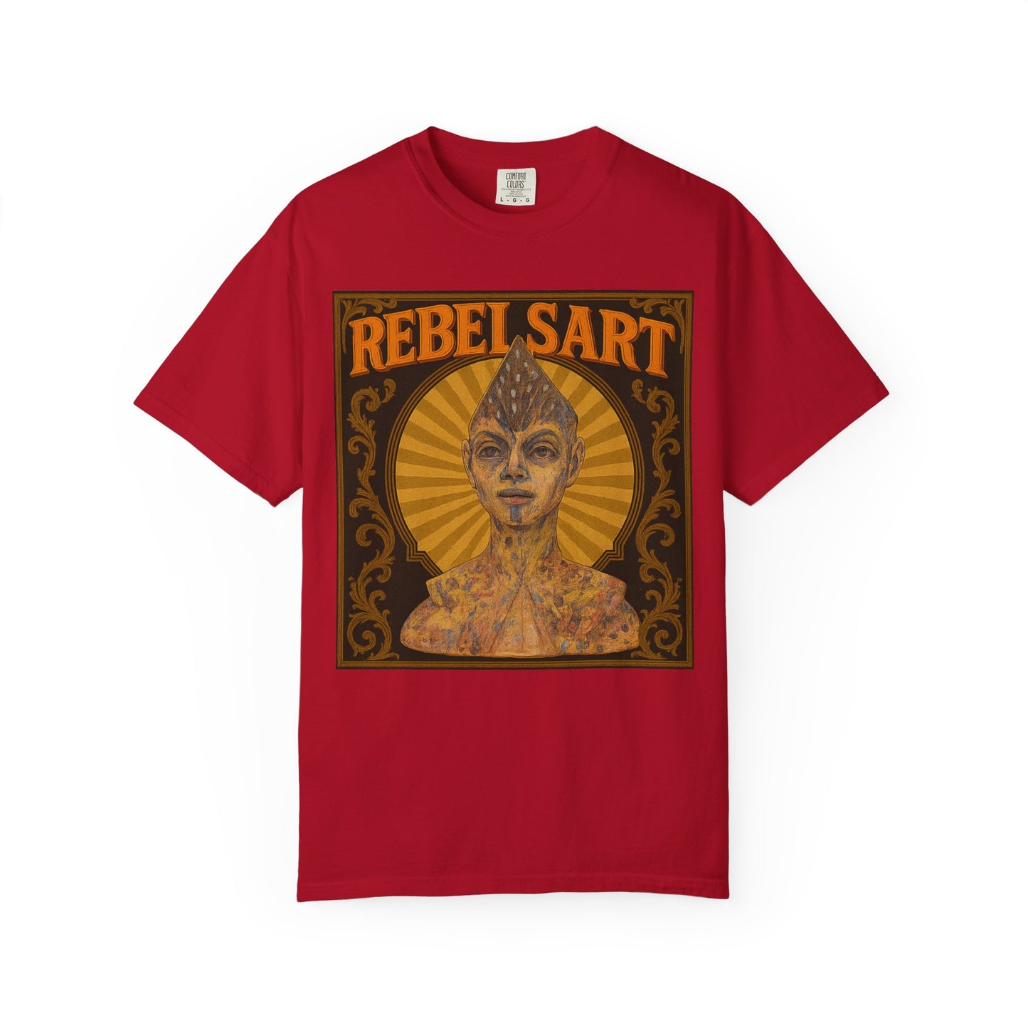 Rebel Art Unisex T-Shirt - Vintage Style Tee for Art Lovers, Festival Wear, Gift for Creatives, Graphic Shirt, Casual Wear