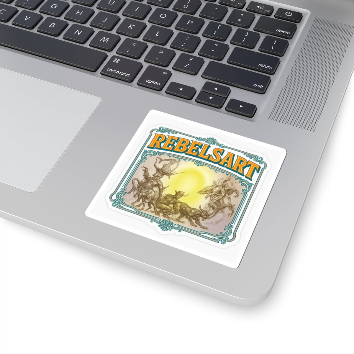 RebelsArt Mystical Kiss-Cut Stickers - Premium Art Decals for Creative Rebels