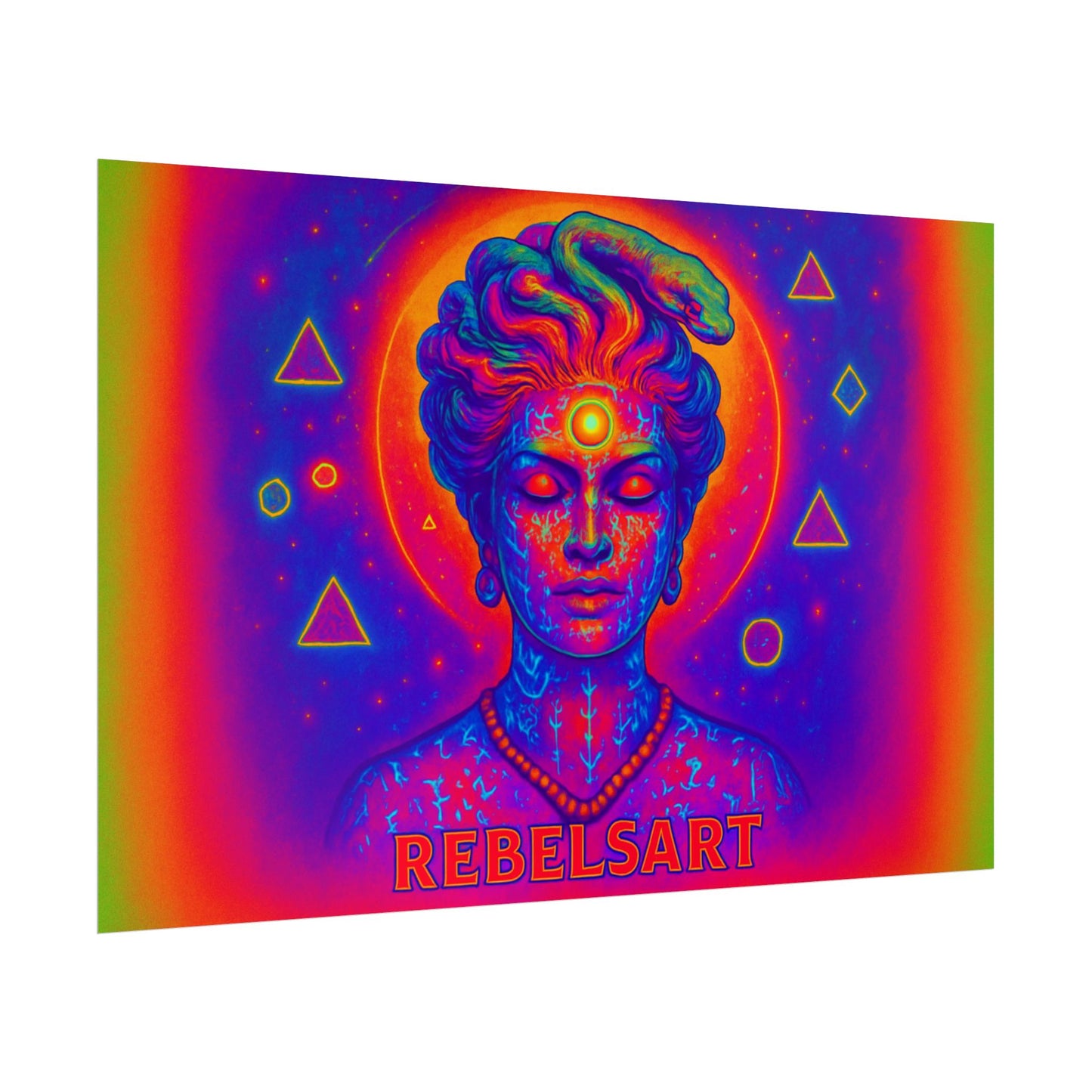 Psychedelic Rebellion - Colorful Art Print
