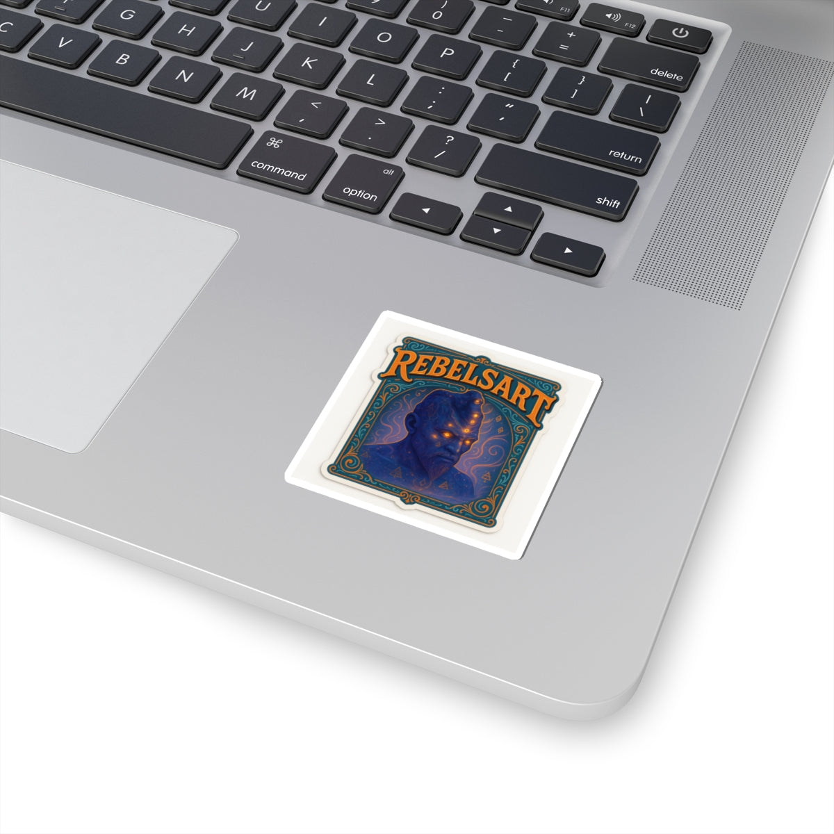 Rebelsart Kiss-Cut Stickers, Artistic Vinyl Decals, Unique Laptop Stickers, Creative Gift Ideas, Festival Favors
