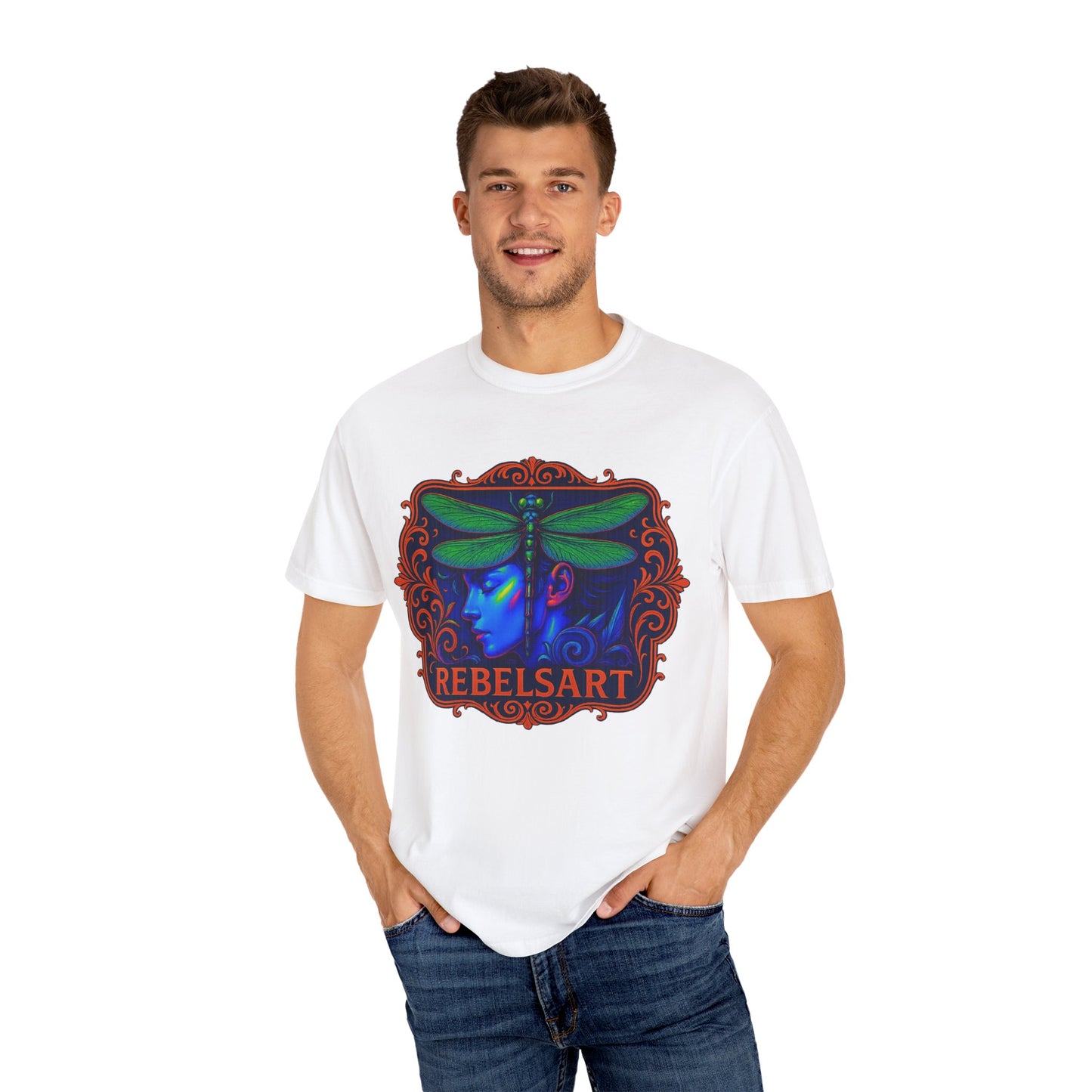 Rebel Art Unisex T-Shirt, Artistic Tee, Graphic Shirt, Unique Clothing, Gift for Art Lovers, Casual Wear