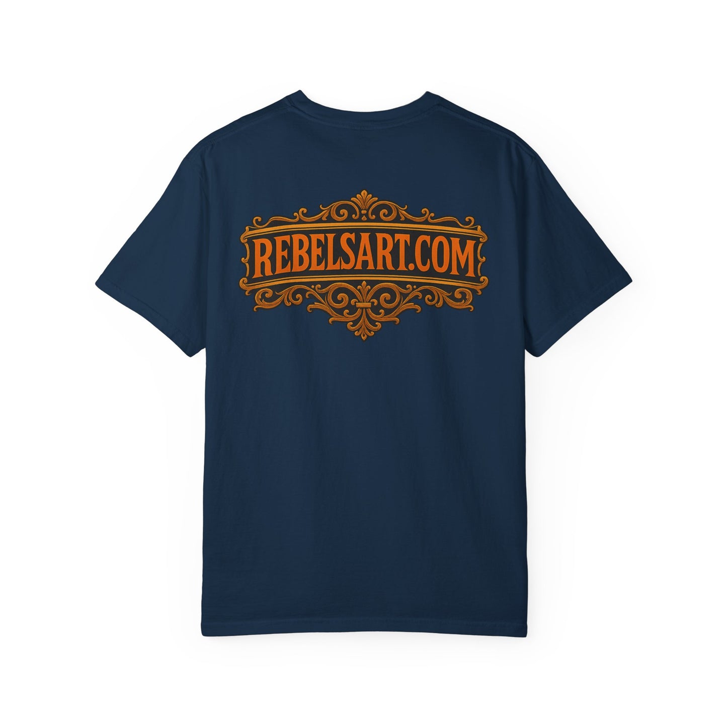 RebelsArt Unisex Garment-Dyed T-shirt | Trendy Graphic Tee | Boho Vintage Style | Perfect for Art Lovers | Festival & Casual Wear