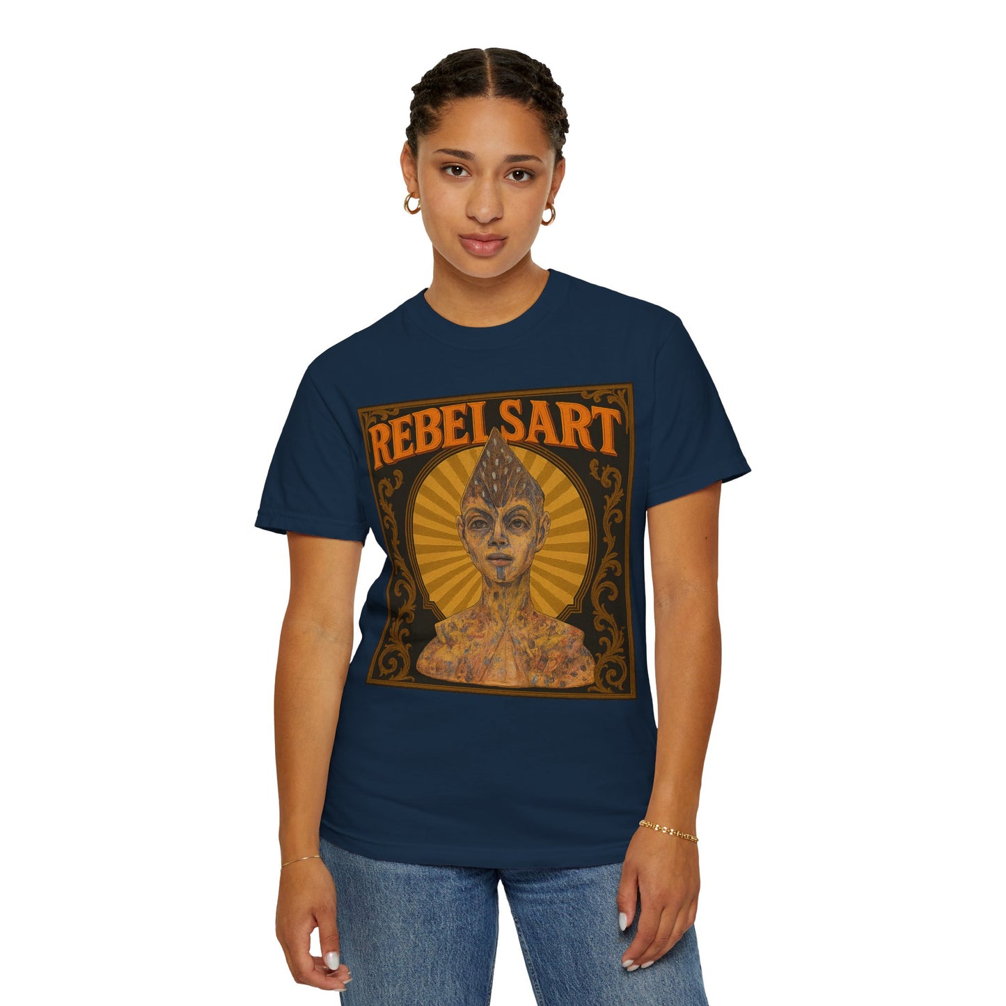 Rebel Art Unisex T-Shirt - Vintage Style Tee for Art Lovers, Festival Wear, Gift for Creatives, Graphic Shirt, Casual Wear