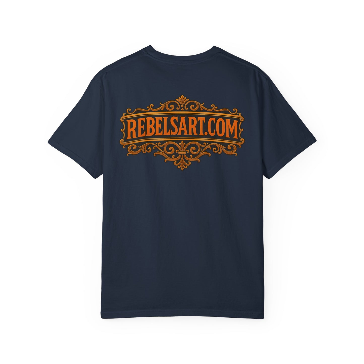 RebelsArt Unisex Garment-Dyed T-shirt | Trendy Graphic Tee | Boho Vintage Style | Perfect for Art Lovers | Festival & Casual Wear