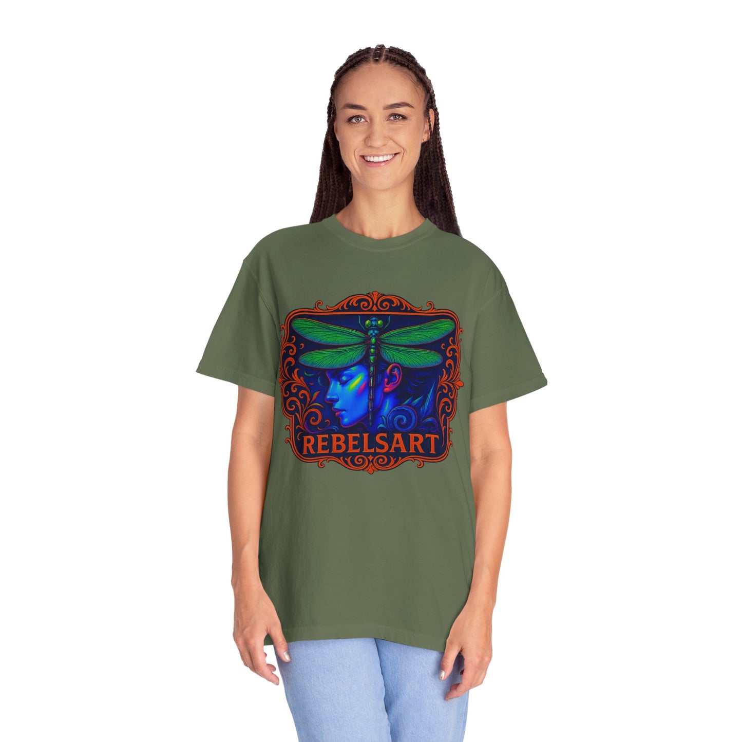Rebel Art Unisex T-Shirt, Artistic Tee, Graphic Shirt, Unique Clothing, Gift for Art Lovers, Casual Wear