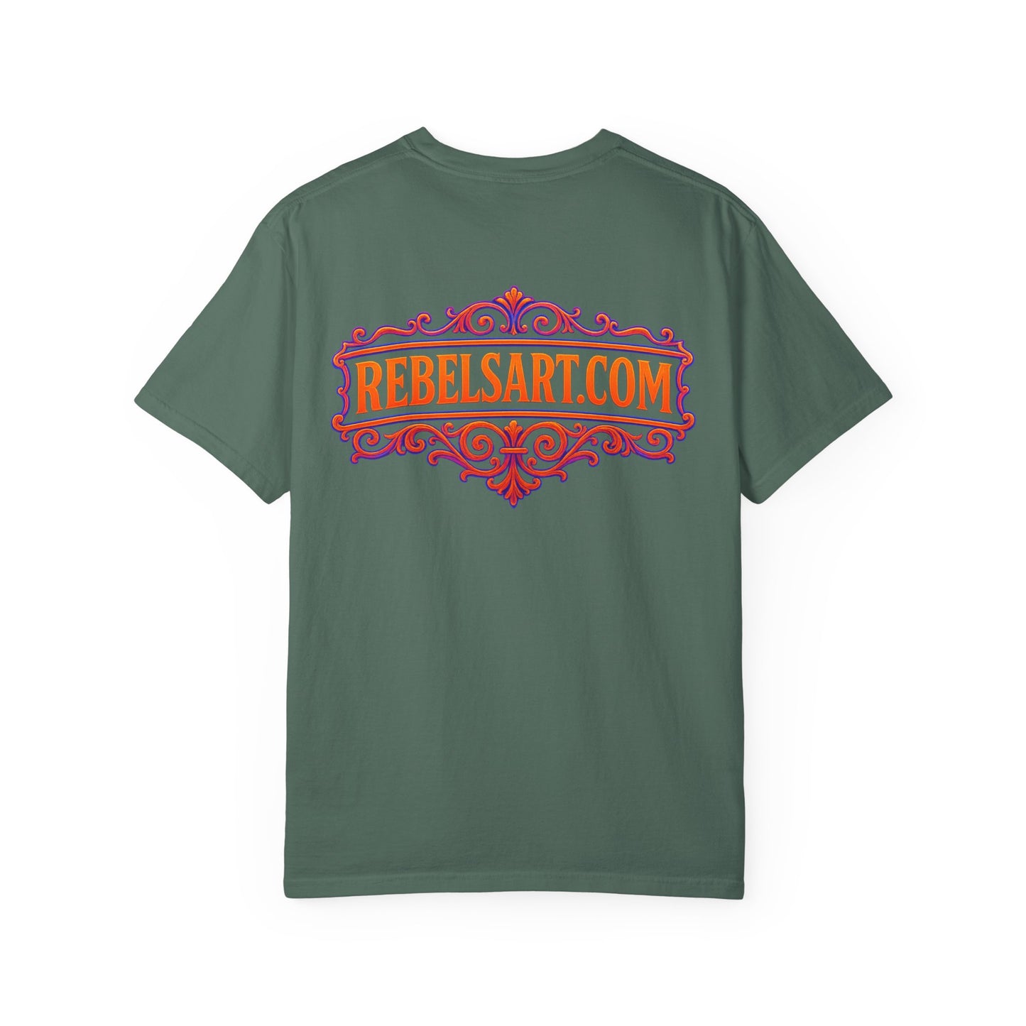 Colorful Graphic T-Shirt with Rebel Art Design, Unique Fashion Tee, Trendy Gift for Her, Casual Wear for Festivals, Online Merchandise