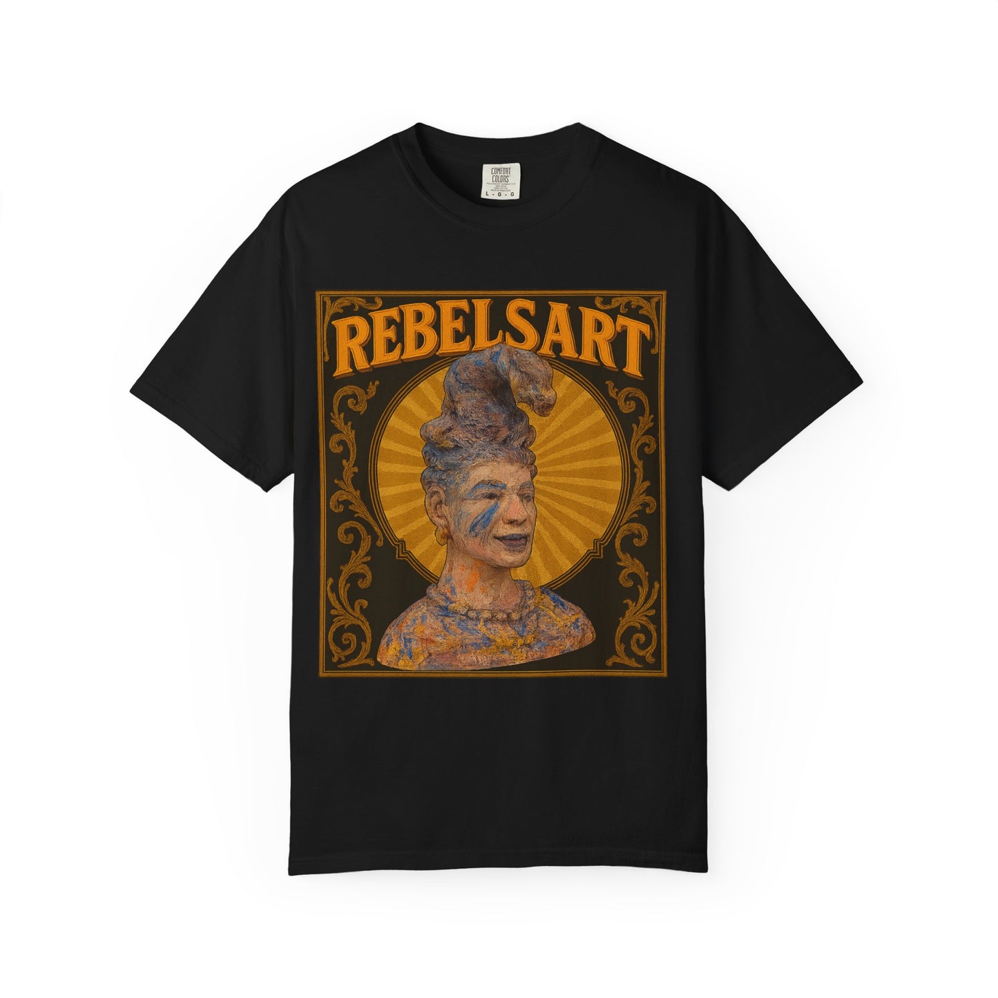 Rebel Art Unisex T-Shirt | Unique Graphic Tee for Creatives | Stylish Streetwear | Great for Gifts, Events, Festivals, and Everyday Wear