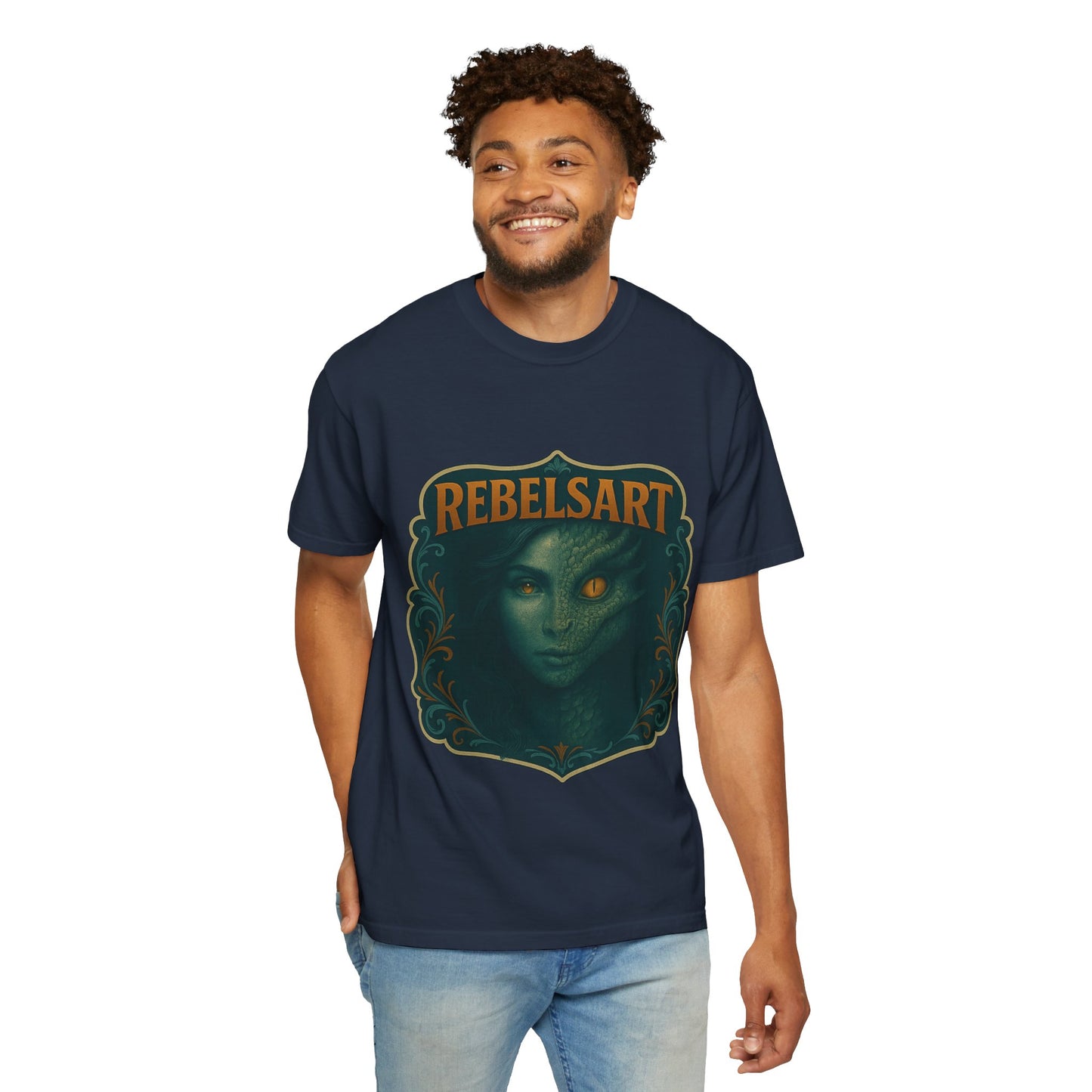 Unisex Graphic T-Shirt, Edgy Art Tee, Rebel Style Shirt, Festival Wear, Unique Gift for Creatives