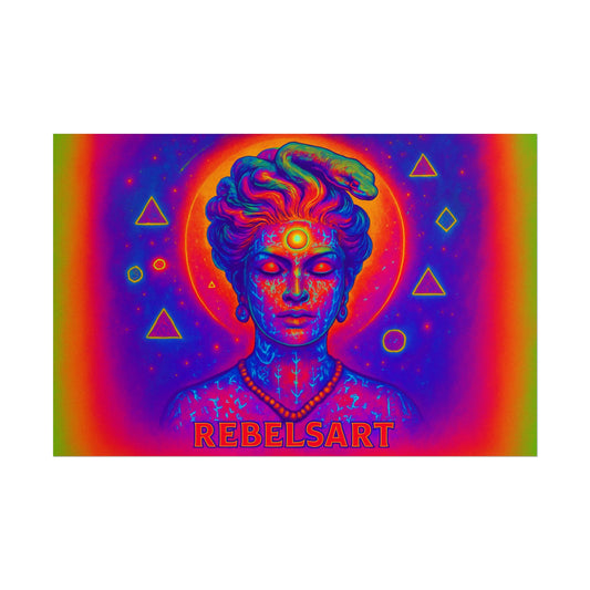 Psychedelic Rebellion - Colorful Art Print