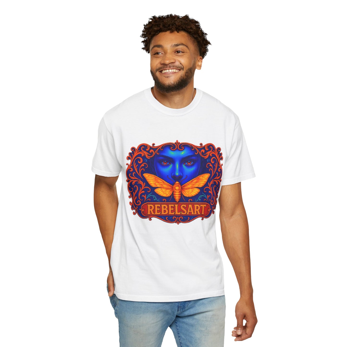 Vibrant Graphic Tee for Creative Souls, Bohemian T-Shirt, Festival Wear, Art-Inspired Clothing, Gifting for Art Lovers