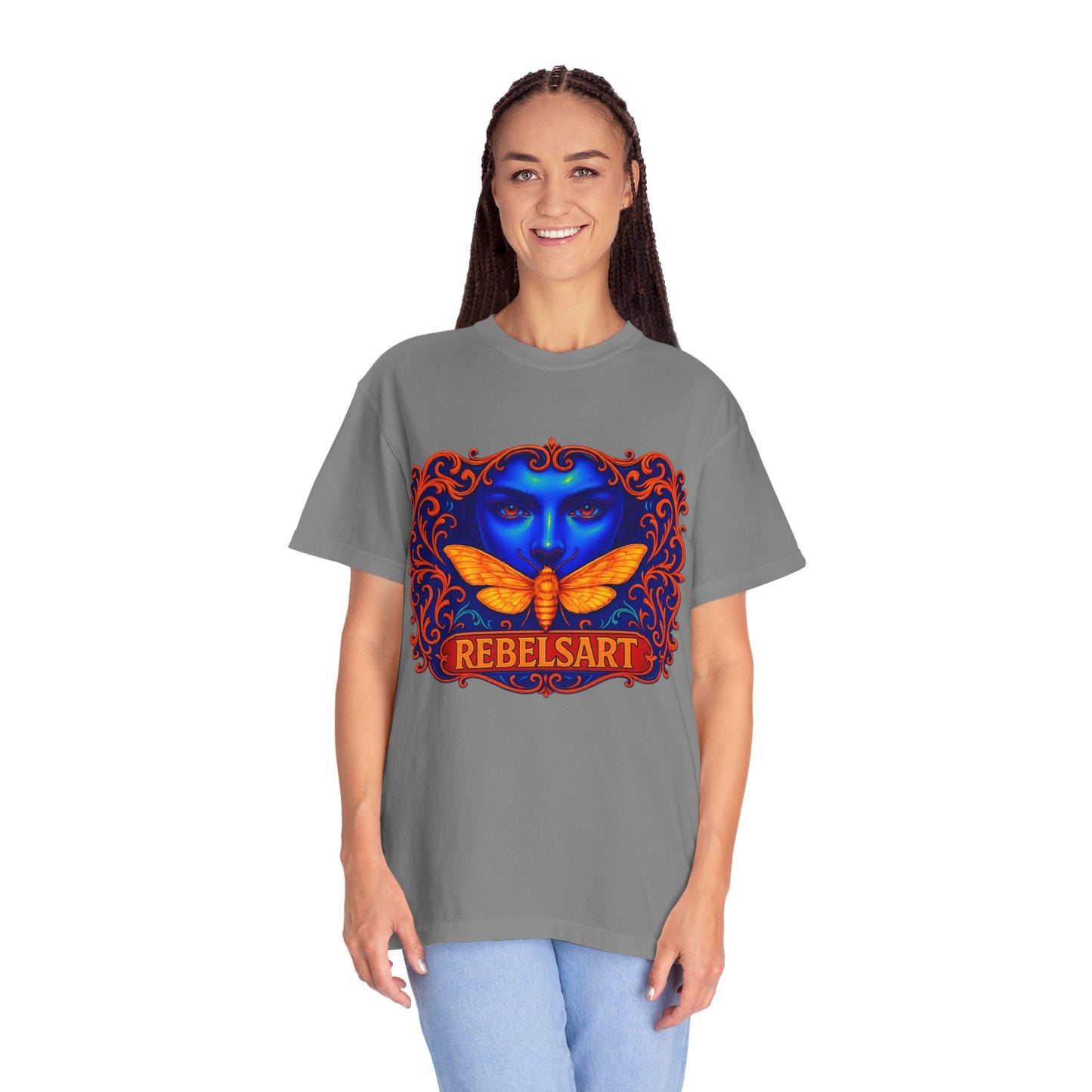 Vibrant Graphic Tee for Creative Souls, Bohemian T-Shirt, Festival Wear, Art-Inspired Clothing, Gifting for Art Lovers