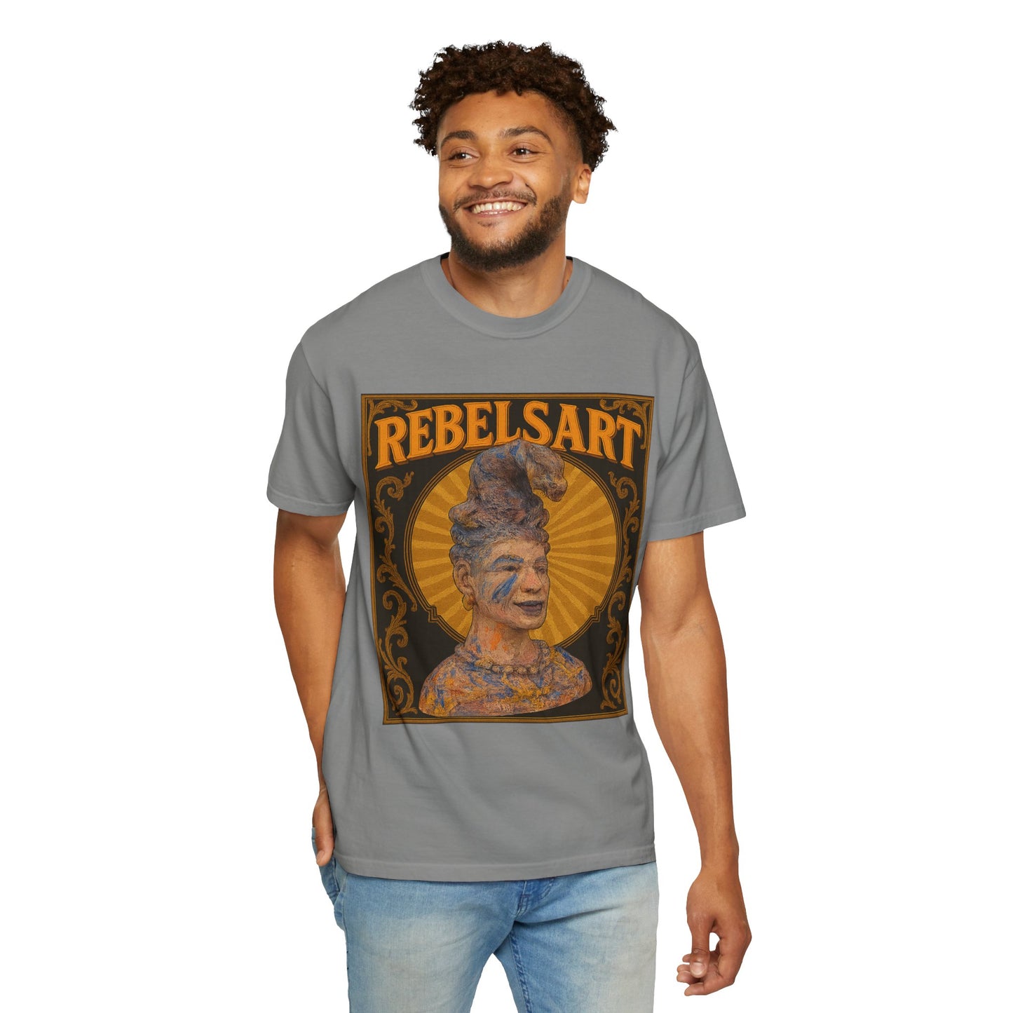 Rebel Art Unisex T-Shirt | Unique Graphic Tee for Creatives | Stylish Streetwear | Great for Gifts, Events, Festivals, and Everyday Wear