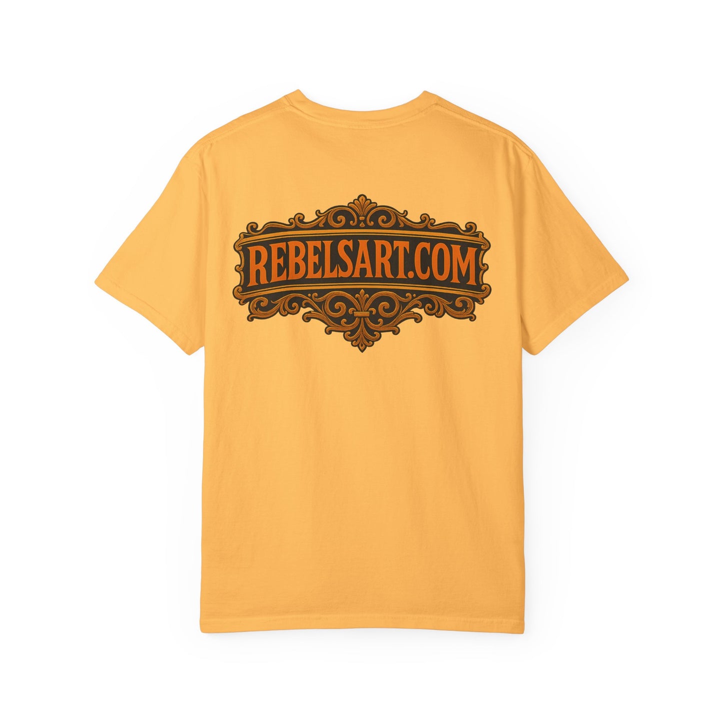 RebelsArt Unisex Garment-Dyed T-Shirt, Vintage Art Tee, Creative Wear, Unique Gift, Casual Streetwear, Artistic Fashion