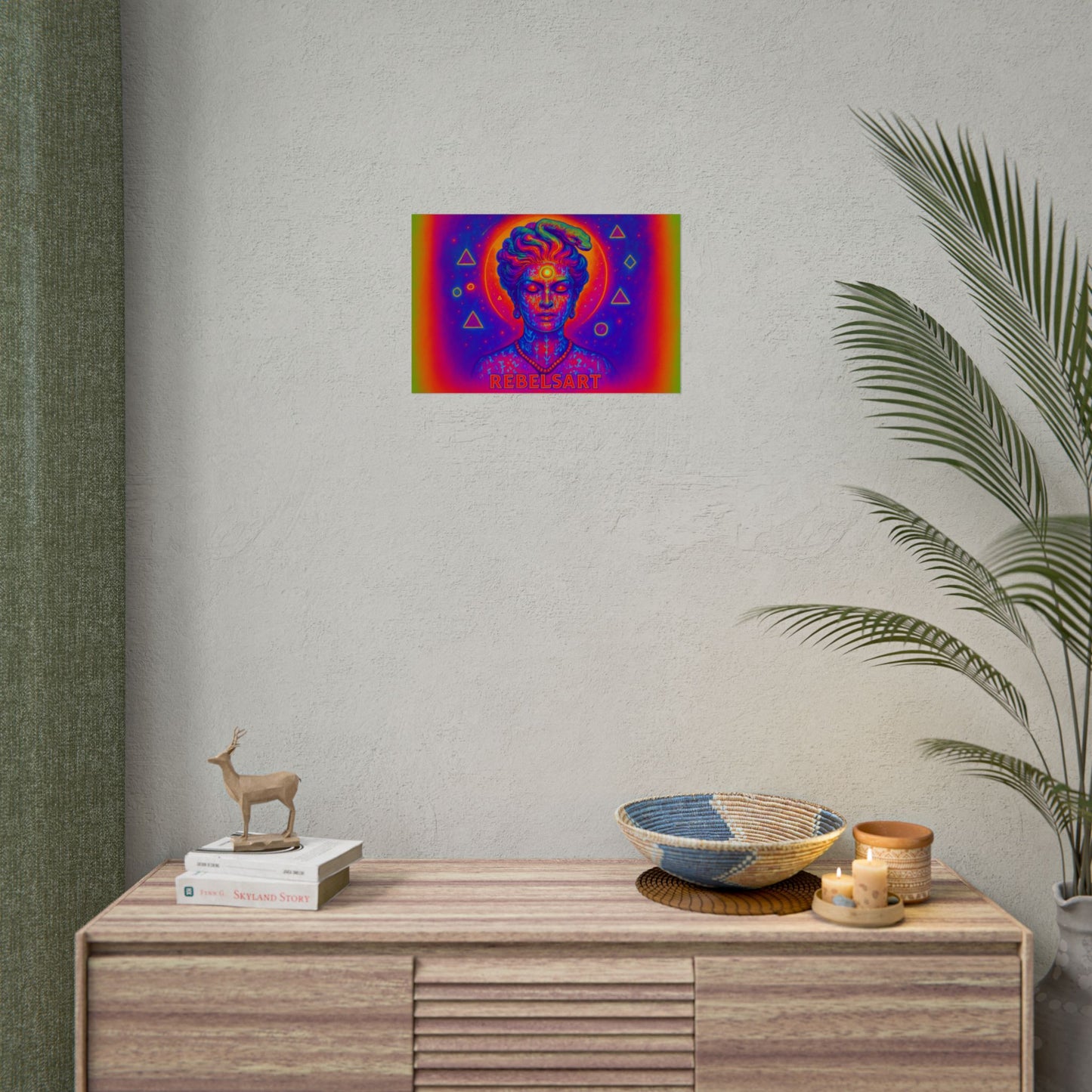 Psychedelic Rebellion - Colorful Art Print