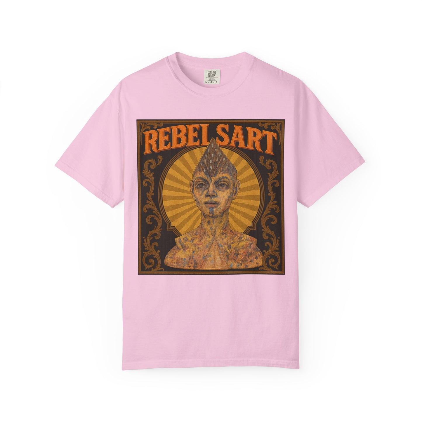 Rebel Art Unisex T-Shirt - Vintage Style Tee for Art Lovers, Festival Wear, Gift for Creatives, Graphic Shirt, Casual Wear