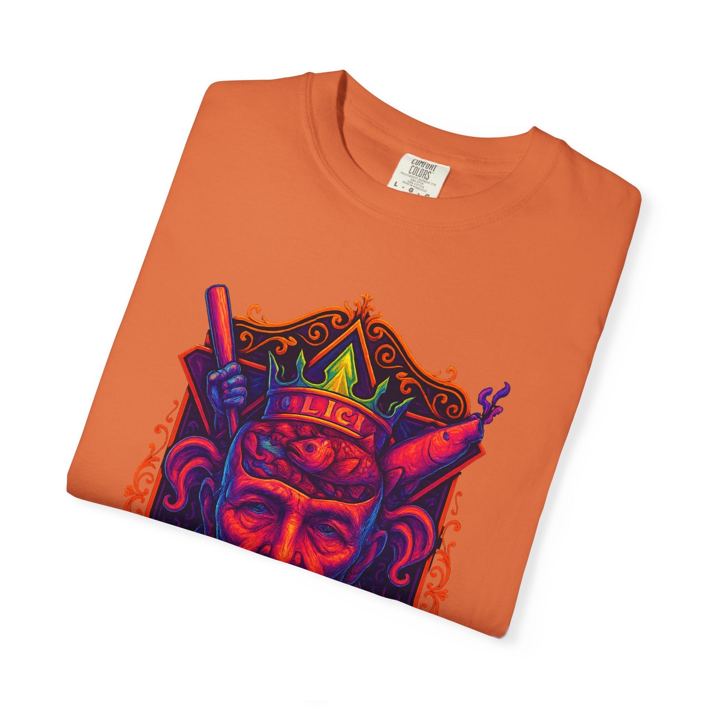 Rebelsart Colorful Graphic Tee - Unisex Garment-Dyed T-shirt